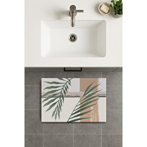 Banyo Paspası, Yıkanabilir - Kaydırmaz Taban 70x110 cm