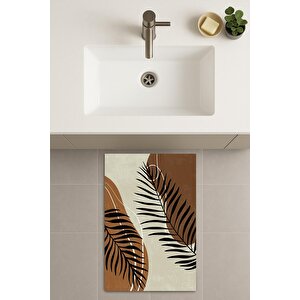 Banyo Paspası, Yıkanabilir - Kaydırmaz Taban 60x100 cm