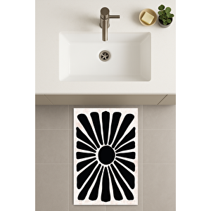 Banyo Paspası, Yıkanabilir - Kaydırmaz Taban 80x120 cm