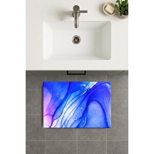 Banyo Paspası, Yıkanabilir - Kaydırmaz Taban 50x70 cm
