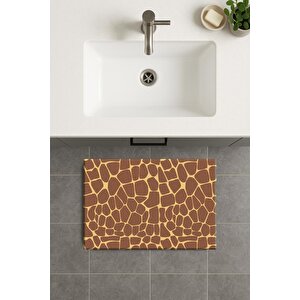 Banyo Paspası, Yıkanabilir - Kaydırmaz Taban 60x90 cm