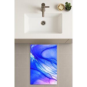 Banyo Paspası, Yıkanabilir - Kaydırmaz Taban 70x110 cm