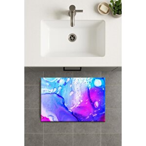 Banyo Paspası, Yıkanabilir - Kaydırmaz Taban 40x60 cm