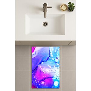 Banyo Paspası, Yıkanabilir - Kaydırmaz Taban 40x60 cm