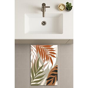 Banyo Paspası, Yıkanabilir - Kaydırmaz Taban 70x110 cm