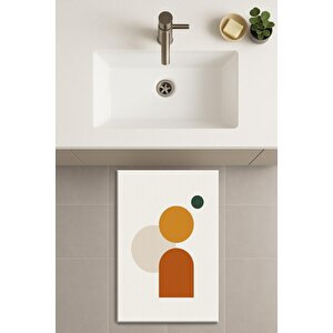 Banyo Paspası, Yıkanabilir - Kaydırmaz Taban 60x90 cm