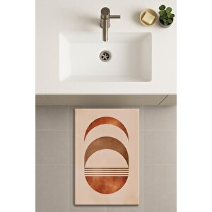 Banyo Paspası, Yıkanabilir - Kaydırmaz Taban 50x70 cm