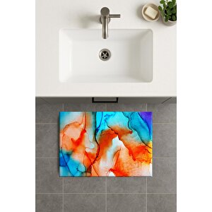Banyo Paspası, Yıkanabilir - Kaydırmaz Taban 60x90 cm
