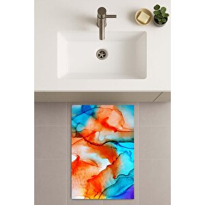 Banyo Paspası, Yıkanabilir - Kaydırmaz Taban 60x90 cm