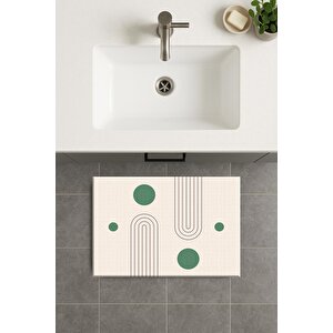 Banyo Paspası, Yıkanabilir - Kaydırmaz Taban 50x70 cm