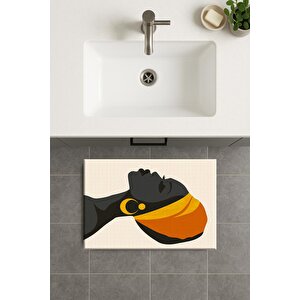 Banyo Paspası, Yıkanabilir - Kaydırmaz Taban