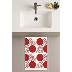 Banyo Paspası, Yıkanabilir - Kaydırmaz Taban 60x100 cm