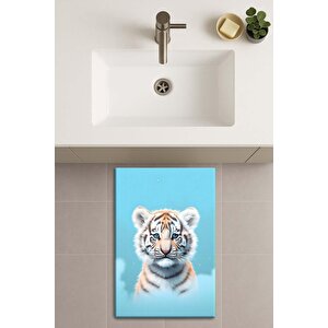 Banyo Paspası, Yıkanabilir - Kaydırmaz Taban