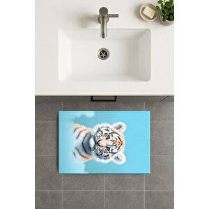 Banyo Paspası, Yıkanabilir - Kaydırmaz Taban