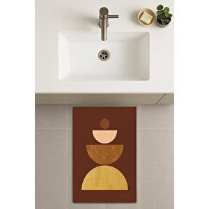 Banyo Paspası, Yıkanabilir - Kaydırmaz Taban 40x60 cm