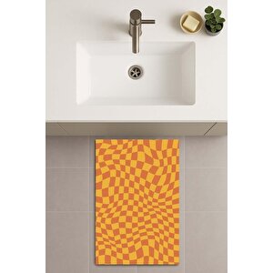 Banyo Paspası, Yıkanabilir - Kaydırmaz Taban 60x100 cm