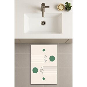 Banyo Paspası, Yıkanabilir - Kaydırmaz Taban 60x90 cm