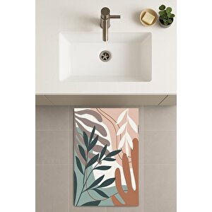 Banyo Paspası, Yıkanabilir - Kaydırmaz Taban 60x90 cm