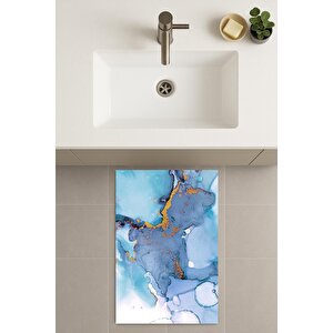 Banyo Paspası, Yıkanabilir - Kaydırmaz Taban 40x60 cm