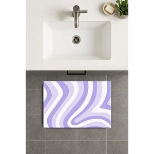 Banyo Paspası, Yıkanabilir - Kaydırmaz Taban 60x100 cm