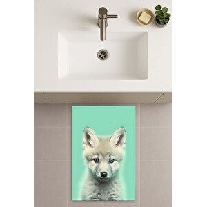 Banyo Paspası, Yıkanabilir - Kaydırmaz Taban 40x60 cm