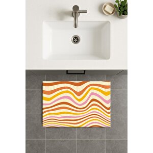 Banyo Paspası, Yıkanabilir - Kaydırmaz Taban 70x110 cm