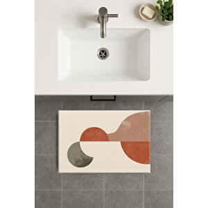 Banyo Paspası, Yıkanabilir - Kaydırmaz Taban 50x70 cm