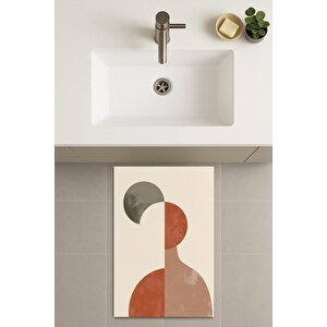 Banyo Paspası, Yıkanabilir - Kaydırmaz Taban 50x70 cm