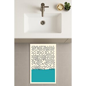 Banyo Paspası, Yıkanabilir - Kaydırmaz Taban 50x70 cm