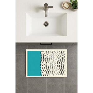 Banyo Paspası, Yıkanabilir - Kaydırmaz Taban 50x70 cm