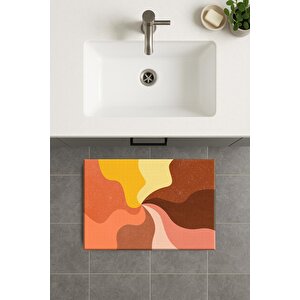 Banyo Paspası, Yıkanabilir - Kaydırmaz Taban 80x120 cm