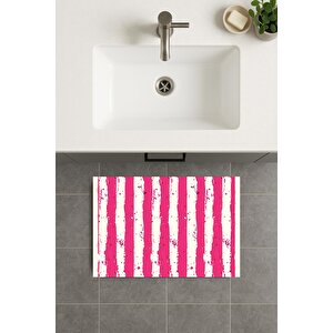 Banyo Paspası, Yıkanabilir - Kaydırmaz Taban 80x120 cm