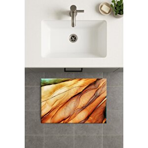 Banyo Paspası, Yıkanabilir - Kaydırmaz Taban 60x100 cm