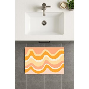 Banyo Paspası, Yıkanabilir - Kaydırmaz Taban 60x100 cm