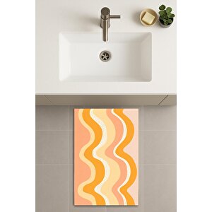 Banyo Paspası, Yıkanabilir - Kaydırmaz Taban 60x100 cm