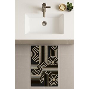 Banyo Paspası, Yıkanabilir - Kaydırmaz Taban 80x120 cm