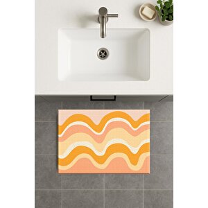 Banyo Paspası, Yıkanabilir - Kaydırmaz Taban 40x60 cm
