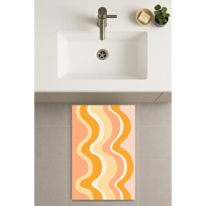 Banyo Paspası, Yıkanabilir - Kaydırmaz Taban 40x60 cm