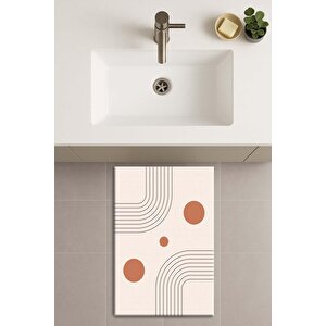 Banyo Paspası, Yıkanabilir - Kaydırmaz Taban 40x60 cm