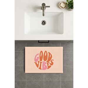 Banyo Paspası, Yıkanabilir - Kaydırmaz Taban 70x110 cm