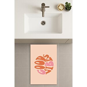 Banyo Paspası, Yıkanabilir - Kaydırmaz Taban 70x110 cm