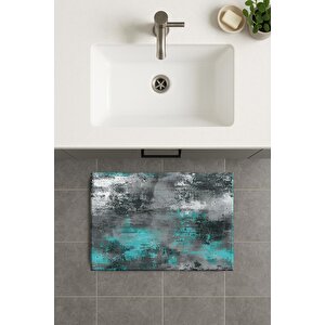 Banyo Paspası, Yıkanabilir - Kaydırmaz Taban 80x120 cm
