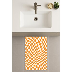 Banyo Paspası, Yıkanabilir - Kaydırmaz Taban 60x90 cm