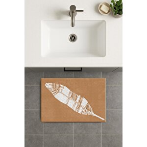 Banyo Paspası, Yıkanabilir - Kaydırmaz Taban 60x100 cm