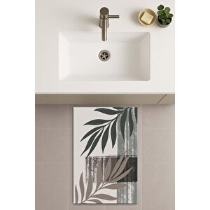 Banyo Paspası, Yıkanabilir - Kaydırmaz Taban 50x70 cm