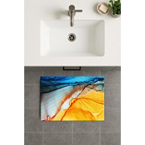 Banyo Paspası, Yıkanabilir - Kaydırmaz Taban 60x90 cm