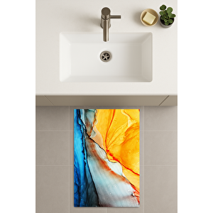 Banyo Paspası, Yıkanabilir - Kaydırmaz Taban 60x90 cm