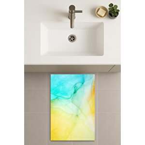 Banyo Paspası, Yıkanabilir - Kaydırmaz Taban 60x90 cm