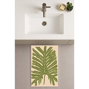 Banyo Paspası, Yıkanabilir - Kaydırmaz Taban 60x90 cm
