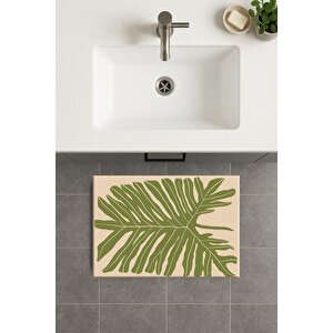 Banyo Paspası, Yıkanabilir - Kaydırmaz Taban 60x90 cm